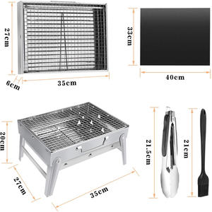En <span class=keywords><strong>fonte</strong></span> pliante commerciale Chine Portable acheter fumeur charbon de bois <span class=keywords><strong>Barbecue</strong></span> <span class=keywords><strong>barbecue</strong></span> gril Kamado Machine fabricant extérieur à vendre - Product Image 3