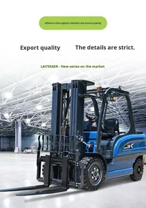 New Energy Lithium Electric Allrad-Gabelstapler-Anbaugeräte 1-3 Tonnen kleine Aufsitz-Stapel einheit Export einheit Elektro stapler - Product Image 5