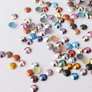 Tùy Chỉnh SS16 Đầy Màu Sắc Pha Lê Sửa Chữa Nóng <span class=keywords><strong>Rhinestone</strong></span> Chuyển Thiết Kế Báo Chí Nhiệt Sắt Trên <span class=keywords><strong>Rhinestone</strong></span> Motif - Product Image 5