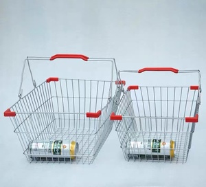 Cestino in acciaio cromato <span class=keywords><strong>per</strong></span> negozio e supermercato superba qualità in metallo - Product Image 3