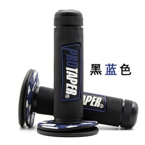Poignées de guidon Protaper, noir et vert, en caoutchouc antidérapant, universelles, pièces de rechange pour moto cruiser - Product Image 2