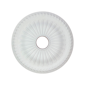 <span class=keywords><strong>Rosace</strong></span> de <span class=keywords><strong>plafond</strong></span> ronde en polyuréthane gaufré, installation facile, durable, écologique, surface lisse pour la décoration intérieure - Product Image 2