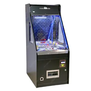 Mesin game Pusher yang dioperasikan koin populer mesin penjual pencetakan tiket untuk hiburan Arcade