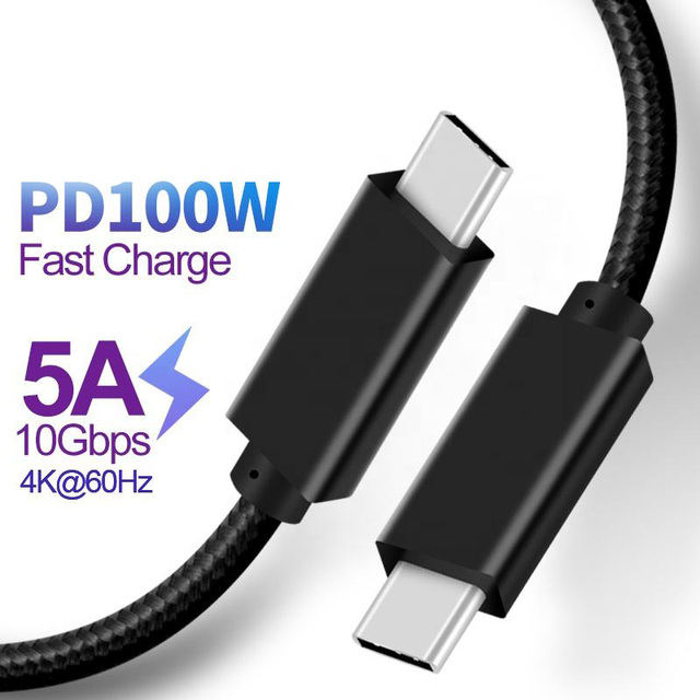 Advanced Xput USB 3.1 Gen2 USB-C to USB-C Cable 10Gbps 100W PD 5A Fast Charging 4K Video for Computer MacBook Pro iPad Pro