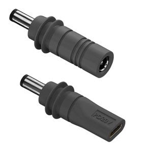 <span class=keywords><strong>Adaptateur</strong></span> d'alimentation Mini GEN3 PD 100W USB C femelle vers DC5521 mâle, connecteur de charge, prise <span class=keywords><strong>jack</strong></span>, type C vers DC/D vers D - Product Image 1
