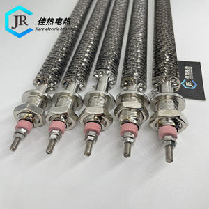 Pemanas Oven listrik elemen pemanas udara panas 380V 1600W M16 304Sus pemanas bersirip lurus - Product Image 3