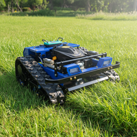 Tondeuse à gazon robotisée automatique de haute qualité, hauteur de coupe réglable, mini-tondeuse robotisée