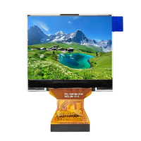 2.0 inci resolusi 320x240 6Bit RGB Antarmuka 40pin TFT layar LCD 2.0 inci persegi Lcd modul dengan Panel sentuh opsional