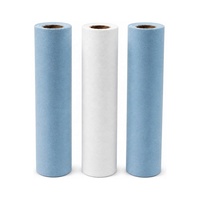 Lingettes jetables non tissées Spunlace pour le nettoyage automatique des machines d'impression, 500m