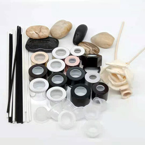 Bottiglia rotonda dell'aroma di vetro del cilindro da 50ml 100ml <span class=keywords><strong>con</strong></span> il bastone della fibra per il <span class=keywords><strong>diffusore</strong></span> domestico di fragranza - Product Image 4