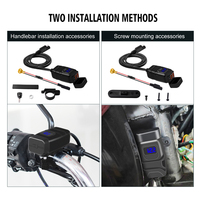 Chargeur USB de moto de haute qualité avec double interrupteur marche/arrêt QC3.0 Type C PD Charge rapide SAE vers adaptateur USB tension 12-24V