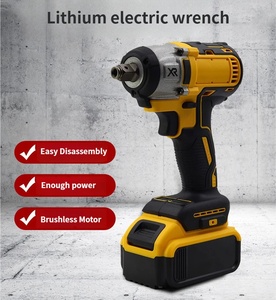 21V Brushless Lithium Battery Cordless Power Drill <b>Set</b> Electric Wrench <b>Set</b> Combination Drill and Angle Grinder for Repair Work - Product Image 5