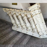 Moules à motifs circulaires, moules de décoration architecturale, moules de construction pour garde-corps d'escalier, balustrade, vase, clôture