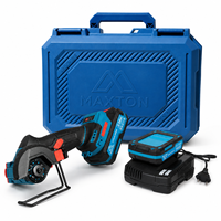Meuleuse d'angle sans fil électrique MAXTON, polisseuse portable avec interrupteur à gâchette pour le bricolage et l'élimination de la rouille industrielle DMC300