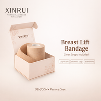 XINRUI Bande adhésive pour l'augmentation mammaire à usage unique, invisible, effet liftant rapide, en stock, plusieurs couleurs, échantillon gratuit