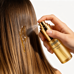 Huile capillaire à la kératine en marque blanche OEM – Formule concentrée végétalienne et sans cruauté, pour des cheveux lisses et soyeux, traitement capillaire bio à l'argan, à la rose et à l'aloe vera - Product Image 6