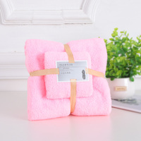 Ensemble de draps de bain personnalisés en microfibre de haute qualité à séchage rapide Serviettes pour les mains et le visage avec logo Vente en gros à chaud