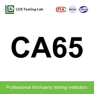 Đề xuất 65 test/CA65 test/Prop 65 chứng nhận sản phẩm - Product Image 1