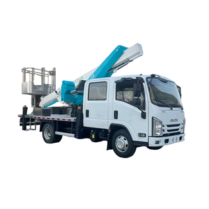 Approvisionnement en grande quantité : Plateforme élévatrice Xinfeigong 28m sur châssis Foton, télécommande sans fil, homologuée EAC, faible MOQ, expédition mondiale - Product Image 1