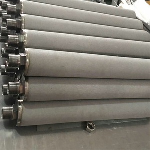 0.5 1 5 10 20 30 Micron Thiêu Kết Ống Xốp Thép Không Gỉ Liền Mạch Lọc Ss Thiêu Kết - Product Image 2