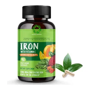 Hot Natural Supplement Vegan Iron Zinc Selenium Adults Calcium Chewable Tablet Iron Chewable Tablets