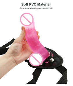 2023 nouveau pénis Offre Spéciale grand doux réaliste portable <span class=keywords><strong>strapon</strong></span> sexy jouet femmes gode pour lesbienne - Product Image 4