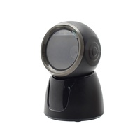 Lecteur de codes-barres sans fil USB 2D durable, scanner omnidirectionnel de bureau avec batterie, en stock, garantie 1 an