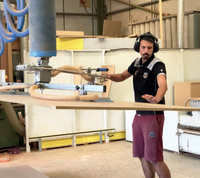 Machine cnc routeur bois contreplaqué Composite porte panneau, tube de levage sous vide avec titrage à 90 degrés