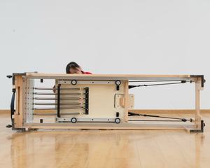 Kit de Equipo de <span class=keywords><strong>Pilates</strong></span> Portátil y Ajustable de Madera de Arce Ecológica LUMINE - Reformer de <span class=keywords><strong>Pilates</strong></span> de Alta Calidad y Duradero para Estudio de Salud - Product Image 6