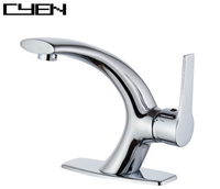 CYEN 2025 Poolstar européen Chrome polonais magique extérieur salle de bain évier dauphin robinet robinet mitigeur de lavabo