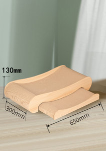 Grande Villa pour <span class=keywords><strong>Chat</strong></span> Tout-en-un avec Griffoir, Lit et Arbre à Grimper – <span class=keywords><strong>Abri</strong></span> Durable en <span class=keywords><strong>Carton</strong></span> pour un Sommeil Confortable et Abordable - Product Image 3