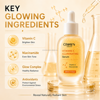 Collection de sérums pour le visage, vitamine C, bakuchiol, acide kojique, éclaircissant, hydratant, anti-âge, ensemble de soins de la peau, fournisseur de marques privées