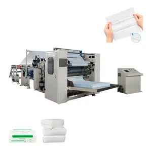 FUYUAN factory Custom Made Automatic V Folded Laminated Hand Towel Product Processing Machine Facial Tissue Paper