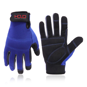 PRI Nuevo diseño Anti Vibración Guantes de trabajo de protección de trabajo ligero Guantes de jardinería para damas Guantes de mecánico de pantalla táctil - Product Image 4