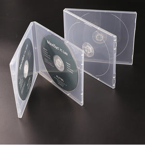 Estuches Transparentes para CD WEISHENG, Embalaje para Medios en Blanco, Estuche Delgado de Polipropileno de 5 mm con Película Protectora para Almacenamiento de CD, DVD y <span class=keywords><strong>Blu</strong></span>-<span class=keywords><strong>ray</strong></span> - Product Image 4