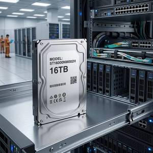 ฮาร์ดไดรฟ์ภายในสำหรับองค์กร ST16000NM002H ความจุ 16TB SATA 6Gb/s 7200RPM ขนาด 3.5 นิ้ว สำหรับเซิร์ฟเวอร์ - Product Image 5