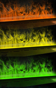 <span class=keywords><strong>Chimenea</strong></span> Eléctrica Manual Integrada de Metal Moderna para Interiores con Vapor de Agua de Atomización 3D - Product Image 3