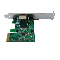 Adaptateur réseau PCIe Gigabit Ethernet RTL8111HN, adaptateur serveur 1 Gbps avec un seul port RJ45, profil bas prêt à l'emploi