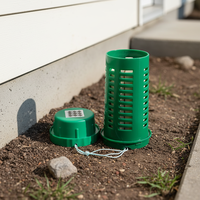 Boîte de surveillance intelligente des termites souterraines pour le jardin, les bâtiments et la lutte antiparasitaire extérieure