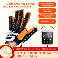 Traitement des accidents vasculaires cérébraux Exerciseur de main Machine d'entraînement des doigts personnels Gants de robot de rééducation des doigts