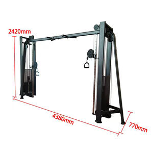 Meilleure Vente : Machine de Musculation Commerciale Unisexe avec Logo Personnalisé, Fournisseur Chinois en Gros, Crossover à Câbles Réglables pour Entraînement de la Poitrine L8016 - Product Image 3