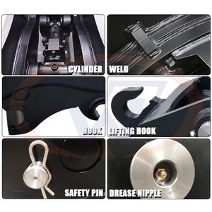 밥캣 굴삭기 용 밥캣 유압 퀵 히치 커플러 - Product Image 5