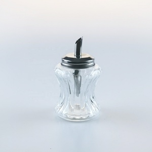 Glass <strong>Sugar</strong> <strong>Pourer</strong> with Side Flap Top - Product Image 5
