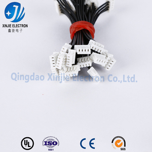 Kabel Harness Konektor JST PH 2.0mm 2-Pin Kustom Warna Hitam Perakitan Kabel UL1007 Bersertifikasi UL/CE untuk LED & Elektronik Kecil - Product Image 2