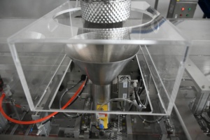 Tùy chỉnh tự động Hạt thức ăn vật nuôi máy đóng gói điền niêm phong ngày in ấn <span class=keywords><strong>Pouch</strong></span> preamde Túi máy đóng gói - Product Image 4