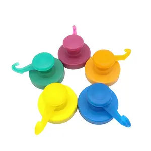 super strong plastic magnet hooks suppliers colorful neodymium magnetic hooks