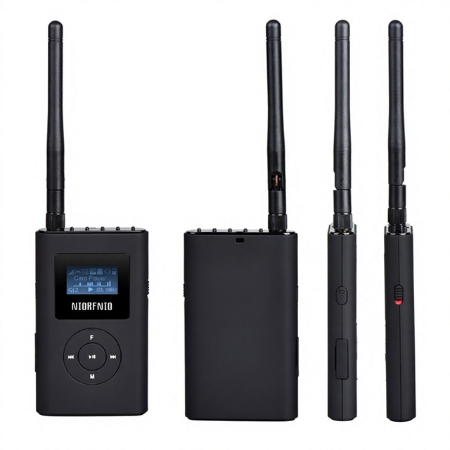 Car MP3 FM Radio Transmitter with for Stereo Wireless Audio Receiver Model NIO-T300M