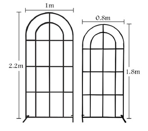 PRIME <span class=keywords><strong>mariage</strong></span> toile de fond décoration <span class=keywords><strong>en</strong></span> fer forgé fleur support métal arc porte pour Concert événements fête fleur décorative - Product Image 2