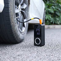 Gonfleur de pneus numérique à double alimentation filaire/sans fil, moniteur de pression, 12V 150psi, capacité de la batterie 6000mAh, lumière LED, banque d'alimentation, CE