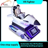 Grand Simulateur de Vol Dynamique 3D 9D VR Fighter pour Intérieur, Capsule Spatiale en PC, Équipement de Jeu d'Avion pour Centres Commerciaux